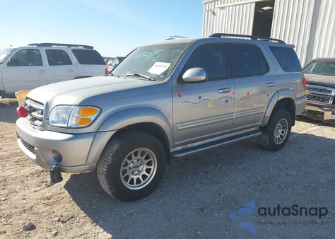 2001 Toyota Sequoia Sr5 V8 from USA, damaged, VIN 5TDBT44A11S037602